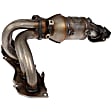 673-041 Front Catalytic Converter, 2.5L, 4Cyl, CARB and Federal EPA Standards, 50-state Legal, OE Solutions Series, Direct Fit