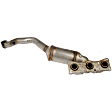 673-055 Front Catalytic Converter, 3.0L, 6Cyl, CARB and Federal EPA Standards, 50-state Legal, OE Solutions Series, Direct Fit