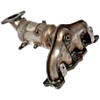 673-071 Front Catalytic Converter, 2.4L, 4Cyl, CARB and Federal EPA Standards, 50-state Legal, OE Solutions Series, Direct Fit
