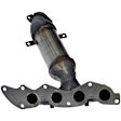 673-109 Catalytic Converter, 2.3L, 4Cyl, CARB and Federal EPA Standards, 50-state Legal, OE Solutions Series, Direct Fit
