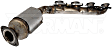 673-113 Driver Side Catalytic Converter, 4.7L, 8Cyl, CARB and Federal EPA Standards, 50-state Legal, OE Solutions Series, Direct Fit