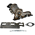 673-255 Driver Side Catalytic Converter, CARB and Federal EPA Standards, 50-state Legal, OE Solutions Series, Direct Fit