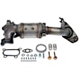 673-302 Catalytic Converter, 1.8L, 4Cyl, CARB and Federal EPA Standards, 50-state Legal, OE Solutions Series, Direct Fit