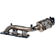 673-564 Passenger Side Catalytic Converter, 3.8L, 6Cyl, CARB and Federal EPA Standards, 50-state Legal, OE Solutions Series, Direct Fit