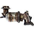 673-576 Front Catalytic Converter, 2.4L, 4Cyl, CARB and Federal EPA Standards, 50-state Legal, OE Solutions Series, Direct Fit