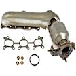 673-618 Driver Side Catalytic Converter, 2.5L, 6Cyl, CARB and Federal EPA Standards, 50-state Legal, OE Solutions Series, Direct Fit
