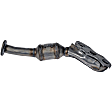 673-640 Driver Side Catalytic Converter, CARB and Federal EPA Standards, 50-state Legal, AWD, OE Solutions Series, Direct Fit