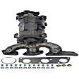 673-645 Rear, Driver Side Catalytic Converter, 2.5L, 6Cyl, CARB and Federal EPA Standards, 50-state Legal, OE Solutions Series, Direct Fit