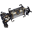 673-645 Rear, Driver Side Catalytic Converter, 2.5L, 6Cyl, CARB and Federal EPA Standards, 50-state Legal, OE Solutions Series, Direct Fit