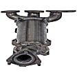 673-645 Rear, Driver Side Catalytic Converter, 2.5L, 6Cyl, CARB and Federal EPA Standards, 50-state Legal, OE Solutions Series, Direct Fit