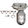 673-668 Catalytic Converter, 1.6L, 4Cyl, CARB and Federal EPA Standards, 50-state Legal, OE Solutions Series, Direct Fit