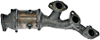 673-816 Driver Side Catalytic Converter, 3.3L, 6Cyl, CARB and Federal EPA Standards, 50-state Legal, OE Solutions Series, Direct Fit