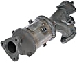 673-816 Driver Side Catalytic Converter, 3.3L, 6Cyl, CARB and Federal EPA Standards, 50-state Legal, OE Solutions Series, Direct Fit