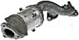 673-818 Passenger Side Catalytic Converter, 3.3L, 6Cyl, CARB and Federal EPA Standards, 50-state Legal, OE Solutions Series, Direct Fit