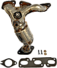 673-830 Rear Catalytic Converter, 3.0L, 6Cyl, CARB and Federal EPA Standards, 50-state Legal, OE Solutions Series, Direct Fit