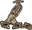 673-830 Rear Catalytic Converter, 3.0L, 6Cyl, CARB and Federal EPA Standards, 50-state Legal, OE Solutions Series, Direct Fit
