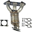 673-834 Catalytic Converter, 2.9L, 6Cyl, CARB and Federal EPA Standards, 50-state Legal, OE Solutions Series, Direct Fit