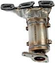 673-837 Rear Catalytic Converter, 3.0L, 6Cyl, CARB and Federal EPA Standards, 50-state Legal, OE Solutions Series, Direct Fit