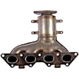 673-848 Catalytic Converter, 2.0L, 4Cyl, CARB and Federal EPA Standards, 50-state Legal, OE Solutions Series, Direct Fit