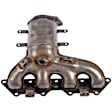 673-848 Catalytic Converter, 2.0L, 4Cyl, CARB and Federal EPA Standards, 50-state Legal, OE Solutions Series, Direct Fit