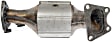 673-8493 Rear Catalytic Converter, CARB and Federal EPA Standards, 50-state Legal, OE Solutions Series, Direct Fit