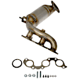 673-880 Rear Catalytic Converter, 3.3L, 6Cyl, CARB and Federal EPA Standards, 50-state Legal, OE Solutions Series, Direct Fit