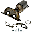 673-881 Rear Catalytic Converter, 3.3L, 6Cyl, CARB and Federal EPA Standards, 50-state Legal, OE Solutions Series, Direct Fit