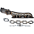 673-951 Driver Side Catalytic Converter, 5.0L, 8Cyl, CARB and Federal EPA Standards, 50-state Legal, OE Solutions Series, Direct Fit