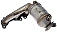 674-018 Front, Driver Side Catalytic Converter, 3.0L, 6Cyl, Federal EPA Standard, 46-State Legal (Cannot ship to CA, CO, NY or ME), OE Solutions Series, Direct Fit
