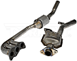 674-022 Driver Side Catalytic Converter, Federal EPA Standard, 46-State Legal (Cannot ship to CA, CO, NY or ME), OE Solutions Series, Direct Fit