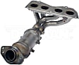 674-028 Front Catalytic Converter, 2.5L, 4Cyl, Federal EPA Standard, 46-State Legal (Cannot ship to CA, CO, NY or ME), OE Solutions Series, Direct Fit