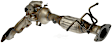 674-029 Front Catalytic Converter, 2.0L, 4Cyl, Federal EPA Standard, 46-State Legal (Cannot ship to CA, CO, NY or ME), OE Solutions Series, Direct Fit