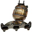 674-038 Passenger Side Catalytic Converter, 2.7L, 6Cyl, Federal EPA Standard, 46-State Legal (Cannot ship to CA, CO, NY or ME), OE Solutions Series, Direct Fit