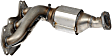 674-043 Passenger Side Catalytic Converter, 3.5L, 6Cyl, Federal EPA Standard, 46-State Legal (Cannot ship to CA, CO, NY or ME), FWD, OE Solutions Series, Direct Fit