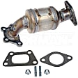 674-049 Rear Catalytic Converter, 3.6L, 6Cyl, Federal EPA Standard, 46-State Legal (Cannot ship to CA, CO, NY or ME), OE Solutions Series, Direct Fit