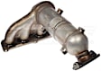 674-050 Front Catalytic Converter, 2.4L, 4Cyl, Federal EPA Standard, 46-State Legal (Cannot ship to CA, CO, NY or ME), OE Solutions Series, Direct Fit