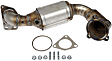 674-063 Front Catalytic Converter, 2.0L, 4Cyl, Federal EPA Standard, 46-State Legal (Cannot ship to CA, CO, NY or ME), OE Solutions Series, Direct Fit