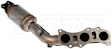 674-065 Passenger Side Catalytic Converter, 4.0L, 6Cyl, Federal EPA Standard, 46-State Legal (Cannot ship to CA, CO, NY or ME), OE Solutions Series, Direct Fit