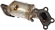 674-068 Rear Catalytic Converter, 3.6L, 6Cyl, Federal EPA Standard, 46-State Legal (Cannot ship to CA, CO, NY or ME), OE Solutions Series, Direct Fit