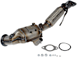 674-076 Catalytic Converter, 2.0L, 4Cyl, Federal EPA Standard, 46-State Legal (Cannot ship to CA, CO, NY or ME), OE Solutions Series, Direct Fit