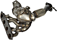 674-098 Catalytic Converter, 2.5L, 4Cyl, CARB and Federal EPA Standards, 50-state Legal, AWD, OE Solutions Series, Direct Fit