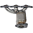 674-106 Rear Catalytic Converter, 2.5L, 6Cyl, Federal EPA Standard, 46-State Legal (Cannot ship to CA, CO, NY or ME), OE Solutions Series, Direct Fit