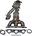 674-111 Rear Catalytic Converter, 3.8L, 6Cyl, Federal EPA Standard, 46-State Legal (Cannot ship to CA, CO, NY or ME), OE Solutions Series, Direct Fit