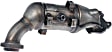 674-120 Front Catalytic Converter, 3.6L, 6Cyl, Federal EPA Standard, 46-State Legal (Cannot ship to CA, CO, NY or ME), OE Solutions Series, Direct Fit