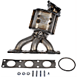 674-124 Driver Side Catalytic Converter, 3.2L, 6Cyl, Federal EPA Standard, 46-State Legal (Cannot ship to CA, CO, NY or ME), OE Solutions Series, Direct Fit