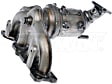 674-129 Catalytic Converter, 2.4L, 4Cyl, Federal EPA Standard, 46-State Legal (Cannot ship to CA, CO, NY or ME), OE Solutions Series, Direct Fit