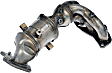 674-149 Catalytic Converter, 2.5L, 4Cyl, Federal EPA Standard, 46-State Legal (Cannot ship to CA, CO, NY or ME), OE Solutions Series, Direct Fit