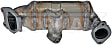 674-293 Rear Catalytic Converter, 3.6L, 6Cyl, Federal EPA Standard, 46-State Legal (Cannot ship to CA, CO, NY or ME), OE Solutions Series, Direct Fit