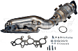 674-305 Passenger Side Catalytic Converter, 4.0L, 6Cyl, Federal EPA Standard, 46-State Legal (Cannot ship to CA, CO, NY or ME), OE Solutions Series, Direct Fit