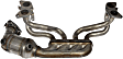 674-311 Front Catalytic Converter, Federal EPA Standard, 46-State Legal (Cannot ship to CA, CO, NY or ME), OE Solutions Series, Direct Fit